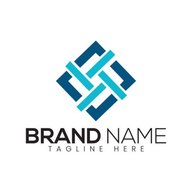 Soyut Vektör Simgesi veya Logo Tasarım Şablonu