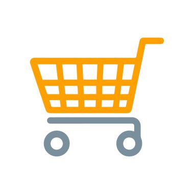 Soyut Vektör Alışveriş Aracı Simgeleri Tasarım Şablonu Paketi