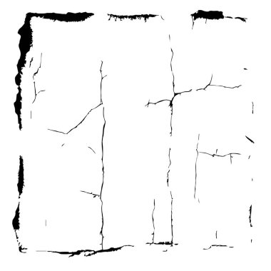 Grunge Doku Arkaplanı. Vektör dokusu. Çirkin Efekt Arkaplanı. Vektör İllüstrasyonu