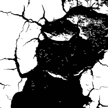 Grunge Doku Arkaplanı. Vektör dokusu. Çirkin Efekt Arkaplanı. Vektör İllüstrasyonu