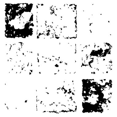 Grunge Doku Arkaplanı. Vektör dokusu. Çirkin Efekt Arkaplanı. Vektör İllüstrasyonu