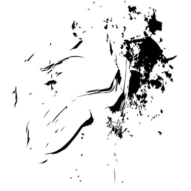 Grunge Doku Arkaplanı. Vektör dokusu. Çirkin Efekt Arkaplanı. Vektör İllüstrasyonu