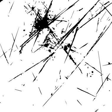 Grunge Doku Arkaplanı. Vektör dokusu. Çirkin Efekt Arkaplanı. Vektör İllüstrasyonu