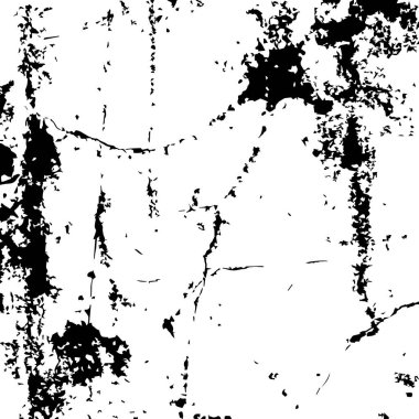 Grunge Doku Arkaplanı. Vektör dokusu. Çirkin Efekt Arkaplanı. Vektör İllüstrasyonu