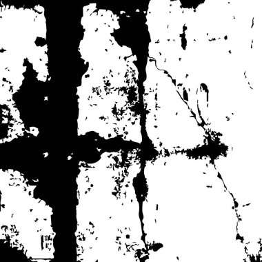 Grunge Doku Arkaplanı. Vektör dokusu. Çirkin Efekt Arkaplanı. Vektör İllüstrasyonu