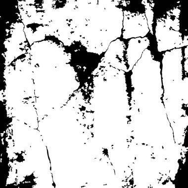 Grunge Doku Arkaplanı. Vektör dokusu. Çirkin Efekt Arkaplanı. Vektör İllüstrasyonu