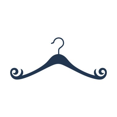 Dekoratif Elbise Askısı Mavi