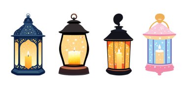LED Fenerler Ramazan Dekoru