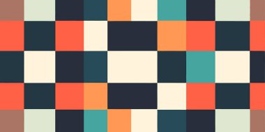 Çarpıcı Geometrik Desen Soyut Renk Bloğu Tasarımı Arkaplanı