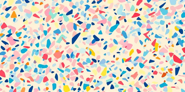 Renkli Terrazzo Deseni Canlı Arkaplan DokusuName