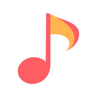 Canlı Müzik Notası Simgesi Müzik Uygulamaları Markalaşması İçin Mükemmel