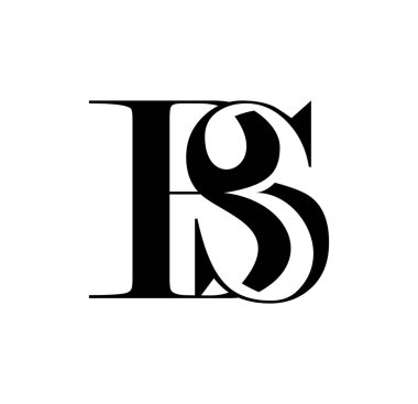 Monogram Logo Vektörü Başlangıç Harfleri