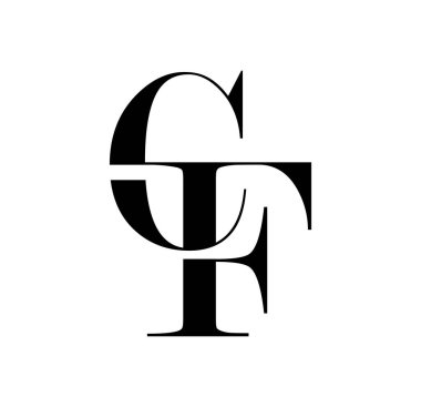 Monogram Logo Vektörü Başlangıç Harfleri