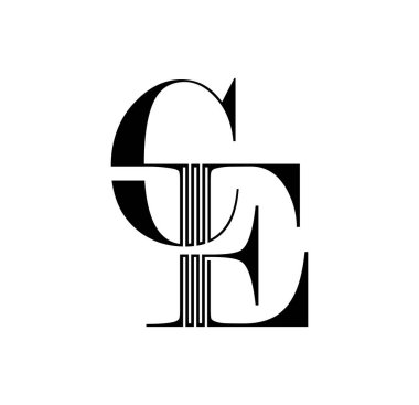 Monogram Logo Vektörü Başlangıç Harfleri