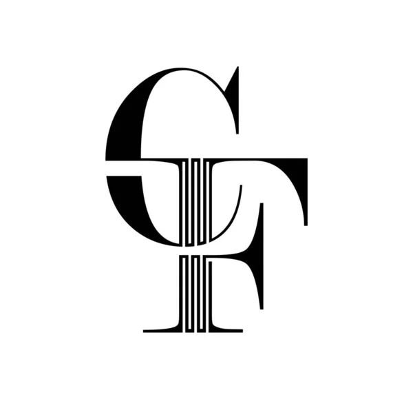 Monogram Logo Vektörü Başlangıç Harfleri