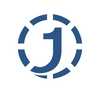 Bir Numaralı İşaret Vektörü İllüstrasyon Simgesi 