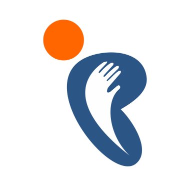 Kelebek İnsanlar Logo Vektörü Simgesi 