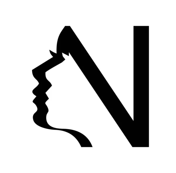 Векторная Иллюстрация Логотипа Женщины — стоковый вектор