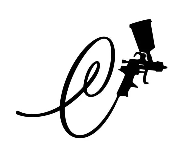 Логотип Монограммы Пушечного Спрея — стоковый вектор
