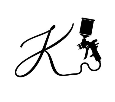 silah sprey boya logosu ilk harf K