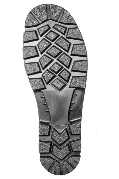 橡胶鞋底在白色背景上隔离 橡胶外底踏板 高质量的照片 — 图库照片
