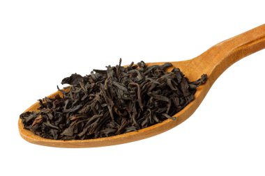 Beyaz arka planda izole çay yaprakları. Yüksek kalite fotoğraf