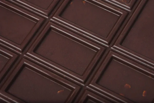 Черный Шоколад Крупным Планом Шоколадные Квадратики Высокое Качество Фото — стоковое фото