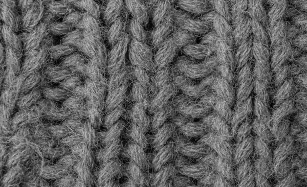 Macro Shot Knitted Texture High Quality Photo — Stock Photo, Image