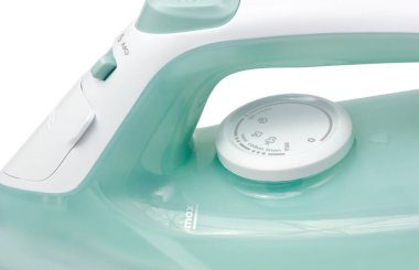 Elektrik ütüsünün güç ayarlama düğmesi. Yüksek kalite fotoğraf