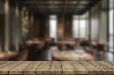 Boş ahşap masa. Geçmişi. ürün gösterimi için