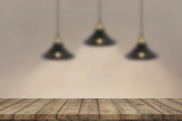 Пустой деревянный верхний стол. Фон. для отображения продукции