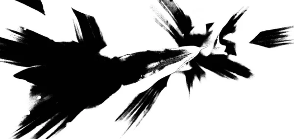 Schwelle Retro Special Effect Illustration Mit Schwarz Weißem Hintergrund Abstraktes — Stockfoto