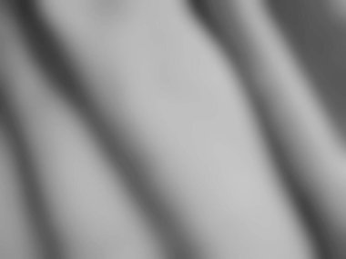 Gri saten dalga, ipek kumaş bulanık renk grafik tasarımı soyut, bokeh desenli illüstrasyon arkaplan metni kavramı.