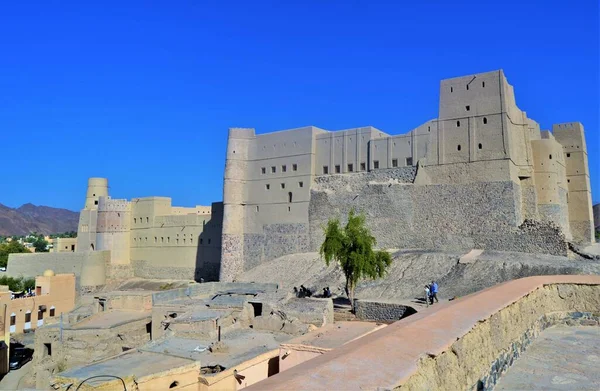 Bahla Fort Fort Settlement Banu Nabahina Tribe Mud Walled Oasis — 스톡 사진