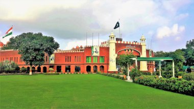 Wagah Sınırı, Pakistan-Hindistan, Lahor, Pakistan.