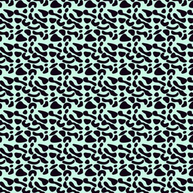 Kusursuz leopar deseni. Hayvan izi. Vektör illüstrasyonu.