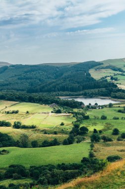 Teggs Burnu, Ridgegate Reservoir, Trentabank Reservoir Circular, Peak District National Park, İngiltere