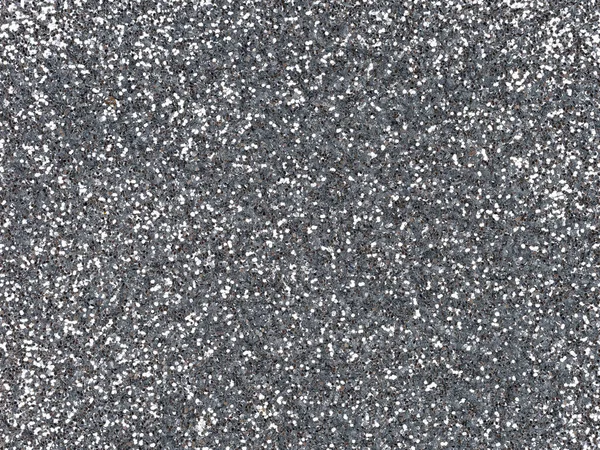 Ezüst Csillámpor Textúra Csillogó Fényes Háttér Tökéletes Karácsonyi Nyaralás Szezonális — Stock Fotó