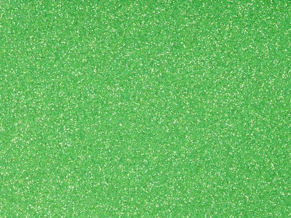 Festive Soft Green Holographic Glitter Bright Glowing Green Background Patricks — Stock Photo, Image