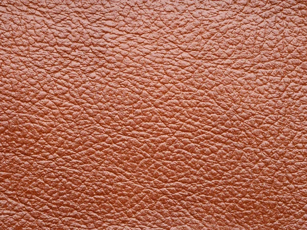 Dark Orange Brown Leather Skin Natural Texture Design Lines Pattern — Stock Photo, Image