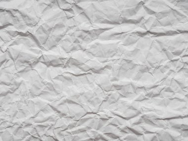 Gri buruşmuş kağıt dokusu. İç ve dış dekorasyon için sayfa ya da sayfa. El sanatları için arka plan, yeni yıl tasarımları dekorasyon, metin, harfler, duvar ekran koruyucu. Yüksek çözünürlük deseni.