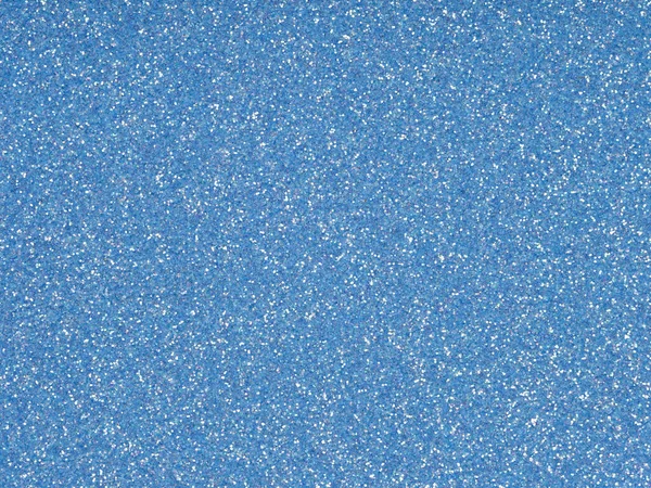 Extra Soft Blue Glitter Texture Closeup Shiny Holographic Background Christmas — Stock Photo, Image