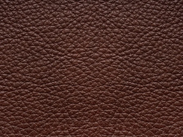 Brown Leather Natural Texture Matte Material Abstract Background Genuine Quality Stock Image