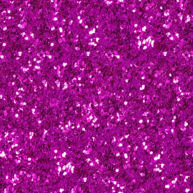 Purple glitter, deteil photo. Seamless square texture. Extremely high resolution, detailed photo of shiny glitter