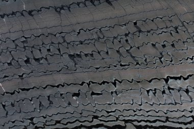 Sequia black, natural quartzite stone texture, photo of slab. Dark grey, black matt material slate for build exterior, luxury home decoration, 3d floor tiles, ceramic wall surface. Stone wallpaper