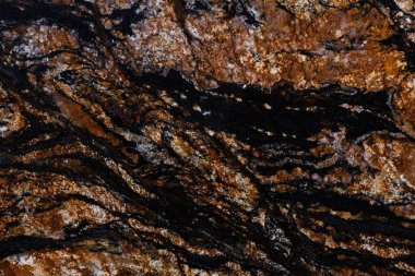 New Black Magma granite texture in natural dark brown tone for your unique design.