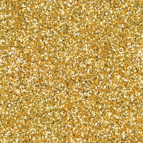 シームレスゴールドグリッタークリスマスイベントお祝いカードのデザインの背景コンセプト 光沢のある光のほこり輝くお祝いの装飾効果 滑らかな休日のテクスチャ黄金の壁紙 幸せな新年2024 — ストック写真