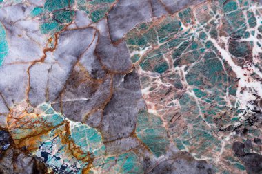 Amazonite kuvarsit dokusu benzersiz iç tasarım çalışmalarınız için. Yüksek çözünürlüklü yüksek kaliteli doku..