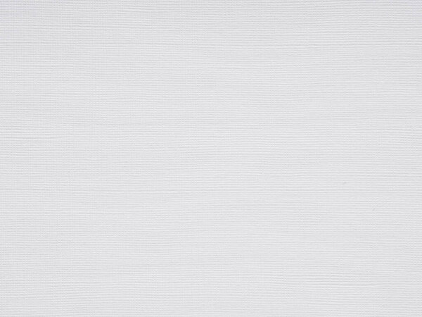 A study in minimalism, the white canvas merges with the white background, evoking a serene, textural simplicity with an undercurrent of calm