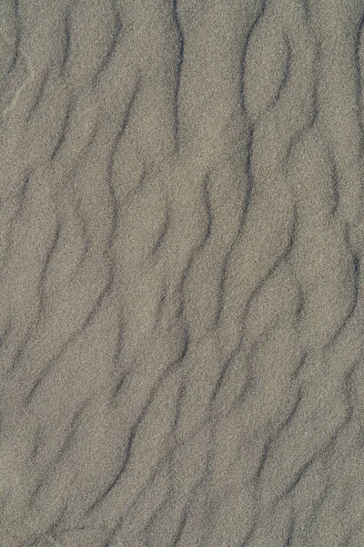 Closeup Vzorku Vulkanické Šedý Písek Pláže Létě — Stock fotografie